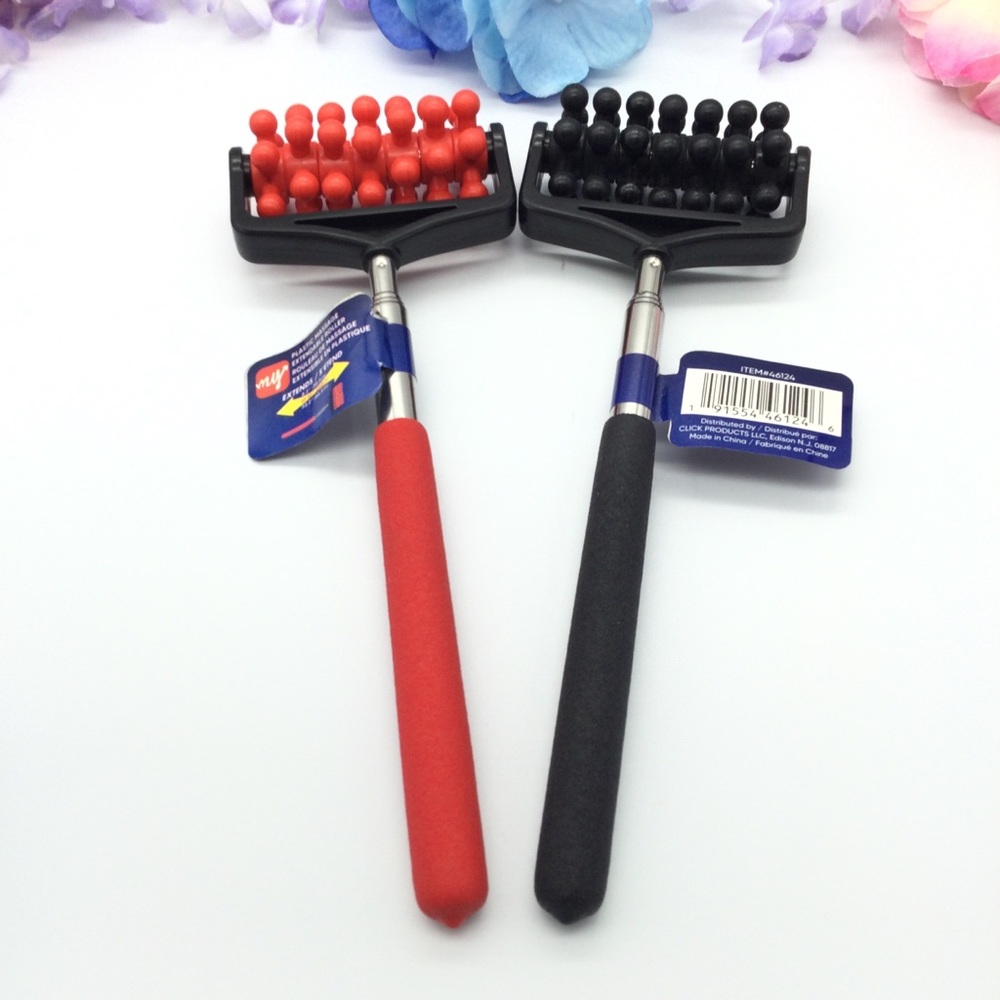 Telescopic massager back roller. New